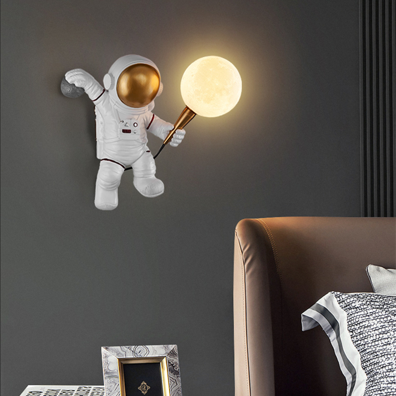 Custom Night Sky - Lampe murale LED nordique design Astronaute