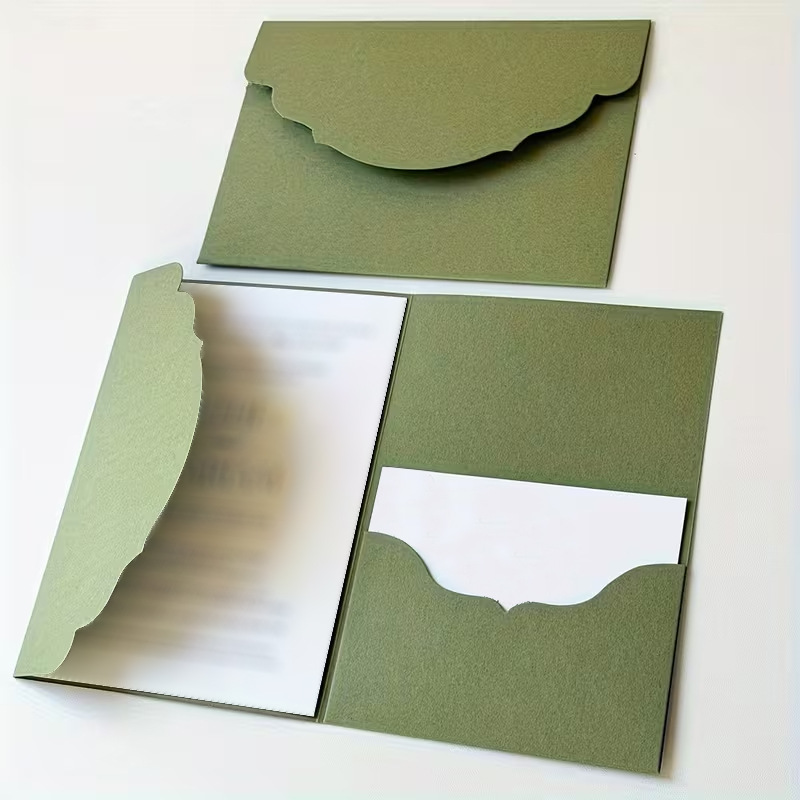 Enveloppes à trois volets vert - Wax Seal Letter Kit avis et prix