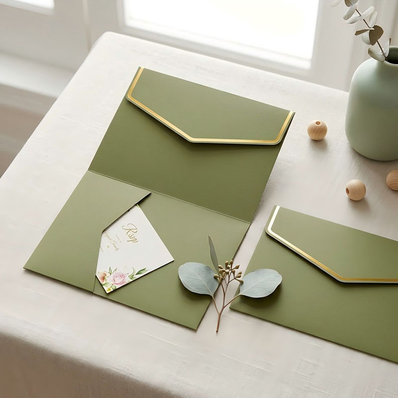 Enveloppes à trois volets vert - Wax Seal Letter Kit avis et prix