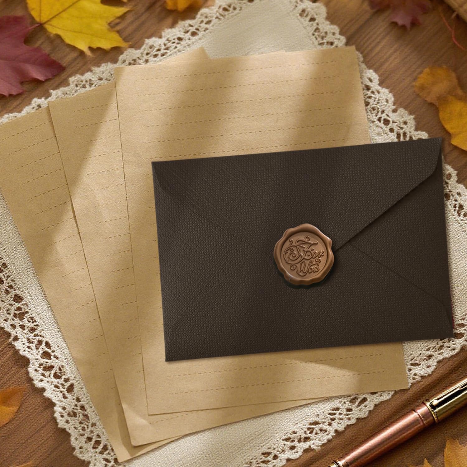 Ensemble de papier à écrire vi - Wax Seal Letter Kit avis et prix