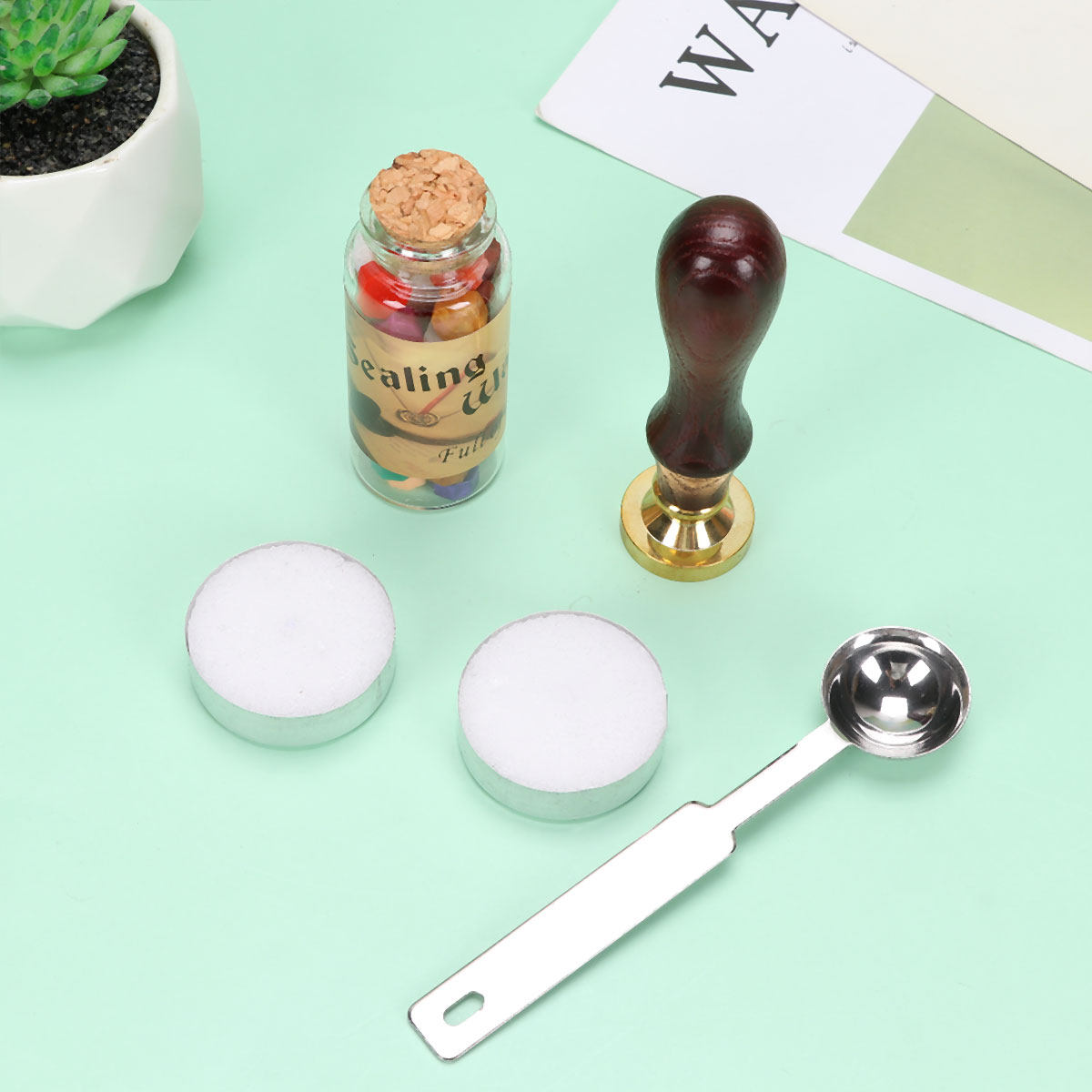 1 ensemble de kit de sceaux à  - Wax Seal Letter Kit avis et prix