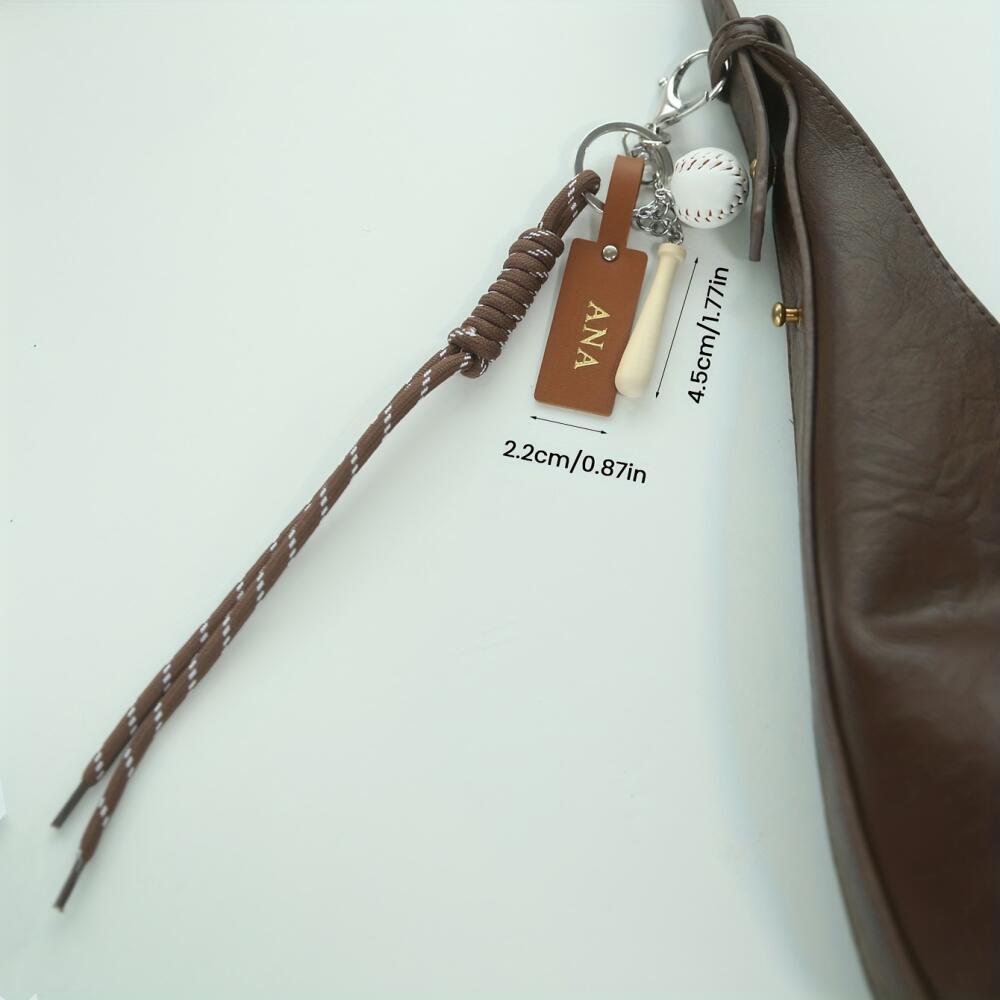Porte-clés personnalisé sur le - Monogram Keychain Leather avis et prix