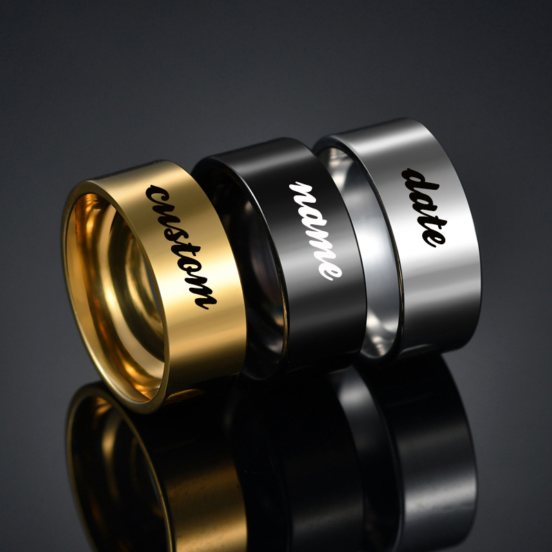 Atoztide 4/6/8mm personnalisé  - Initial Ring Custom avis et prix