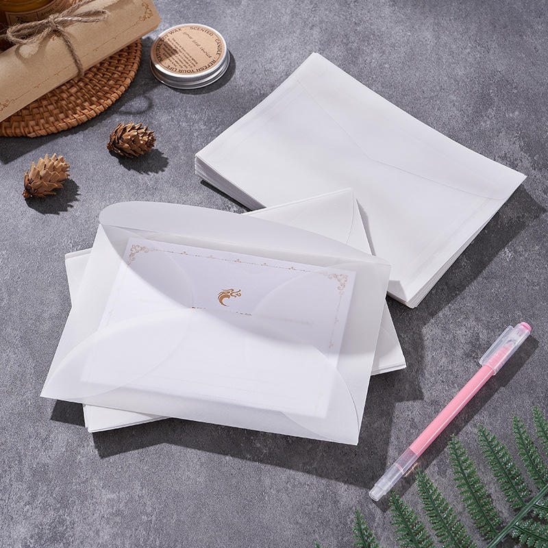 Lot de 50 enveloppes transluci - Wax Seal Letter Kit avis et prix